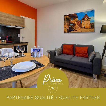 Le Faidherbe Style Appart' Hotel - Wifi Gratuit - Parking Gratuit Calme Et Lumineux Nevers Luaran gambar
