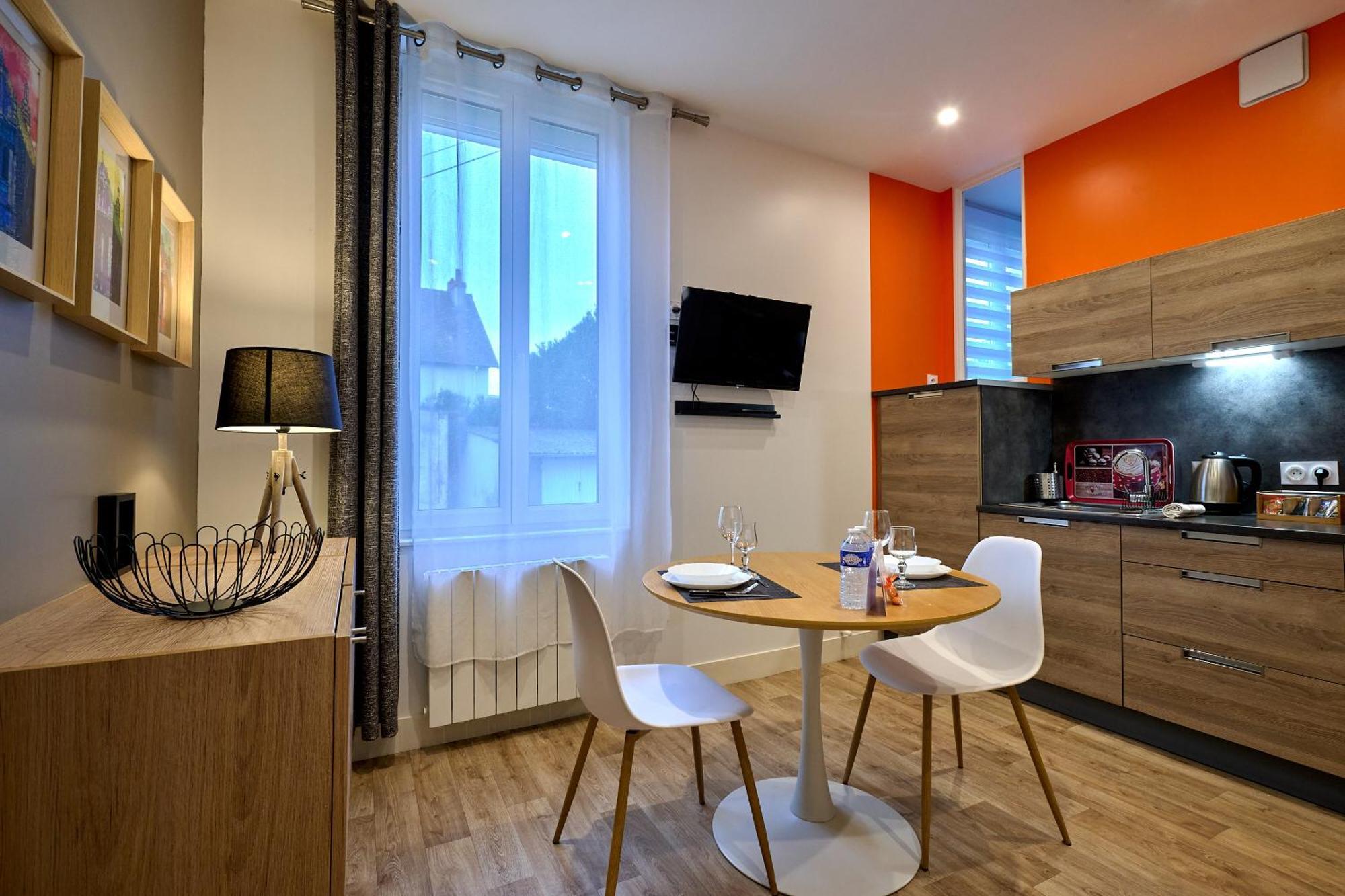 Le Faidherbe Style Appart' Hotel - Wifi Gratuit - Parking Gratuit Calme Et Lumineux Nevers Luaran gambar